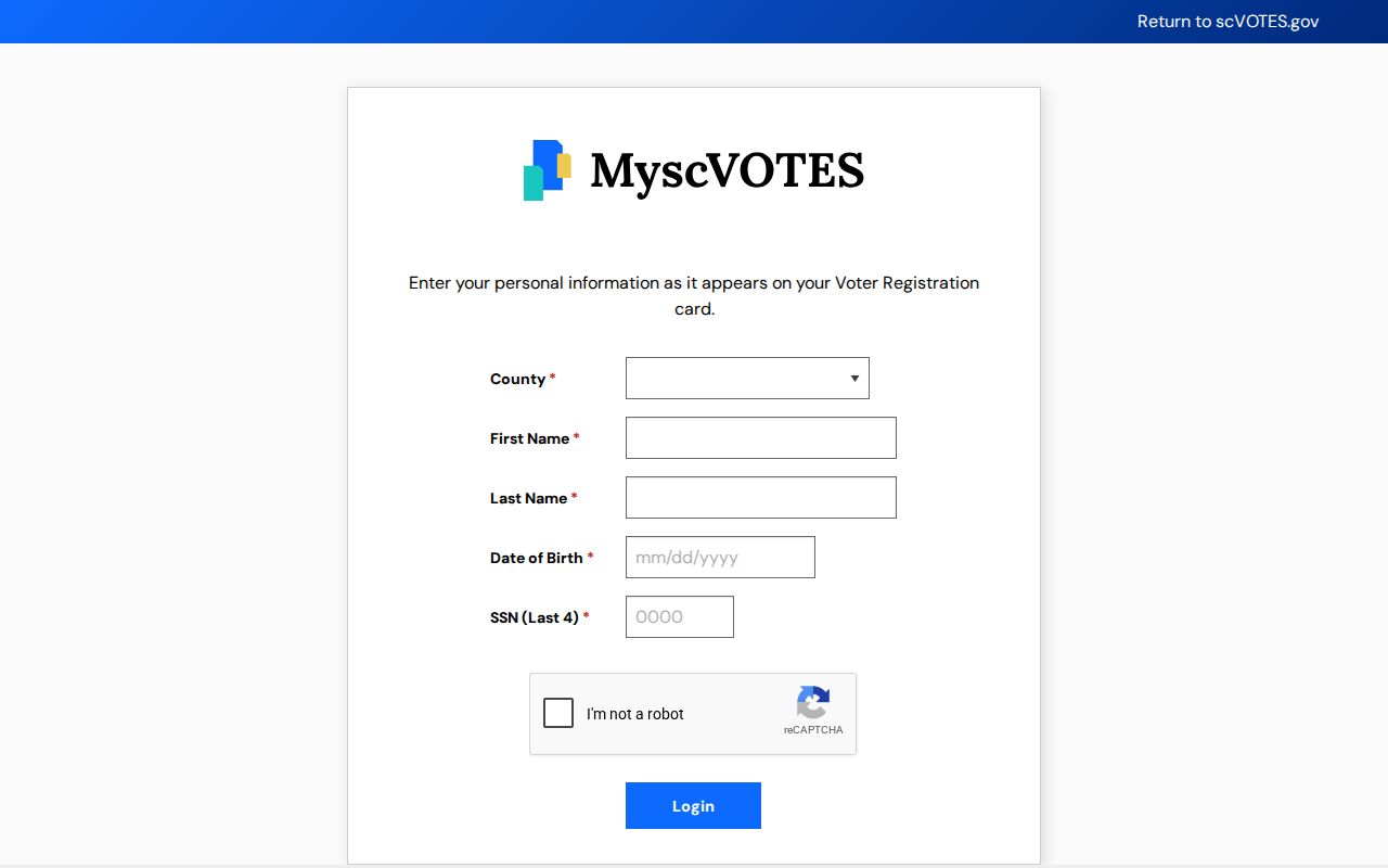 Greenville resident lookup voter information service